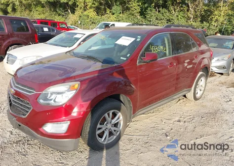 2017 Chevrolet Equinox Lt z USA, uszkodzony, nr VIN 2GNALCEK7H1556210